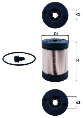 KNECHT Urea Filter Article number: UX 2D cheaply
