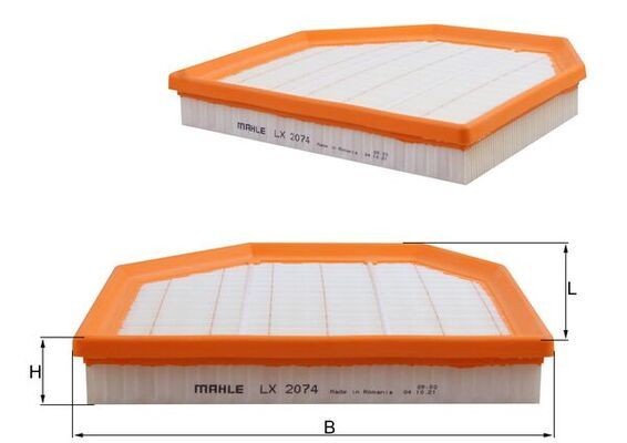 KNECHT Air filter Article number: LX 2074 cheaply