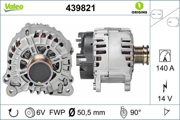 VALEO Generaator Artikli number: 439821 soodsalt