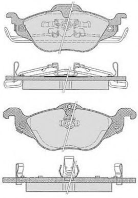 RAICAM Brake pad set Article number: 663.0 cheaply