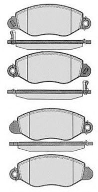 RAICAM Brake pad set Article number: 757.0 cheaply