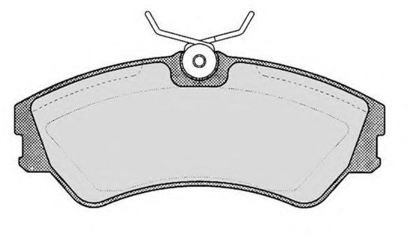 RAICAM Brake pad set Article number: 555.0 cheaply