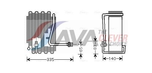 AVA COOLING SYSTEMS AC expansion valve Article number: MT1241 cheaply