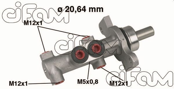CIFAM Peapiduri silinder Artikli number: 202-422 soodsalt