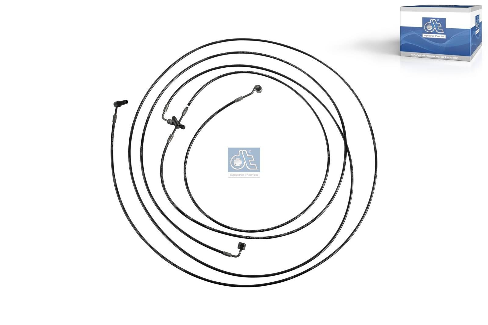DT Spare Parts Hose Line, driver cab tilt unit Article number: 1.28193 cheaply
