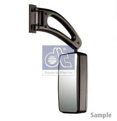 DT Spare Parts Outside Mirror, driver cab Article number: 3.86306 cheaply