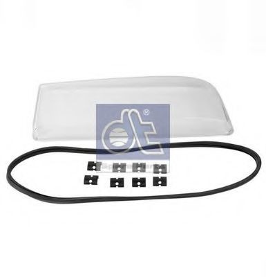 DT Spare Parts Lygteglas, forlygte Varenummer: 4.63505 billige