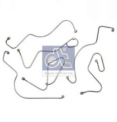 DT Spare Parts High Pressure Pipe Set, injection system Article number: 4.90749 cheaply