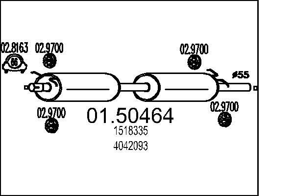 MTS Kesksummuti Artikli number: 01.50464 soodsalt