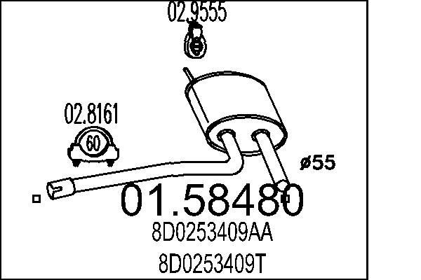 MTS Kesksummuti Artikli number: 01.58480 soodsalt