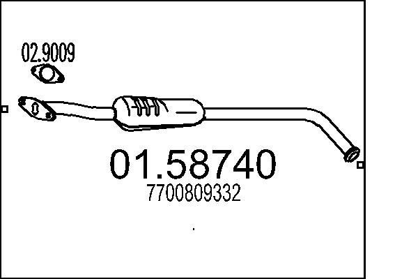 MTS Kesksummuti Artikli number: 01.58740 soodsalt