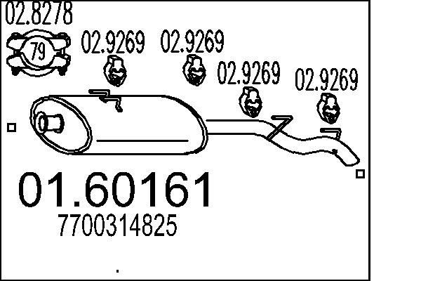 MTS Lõppsummuti Artikli number: 01.60161 soodsalt