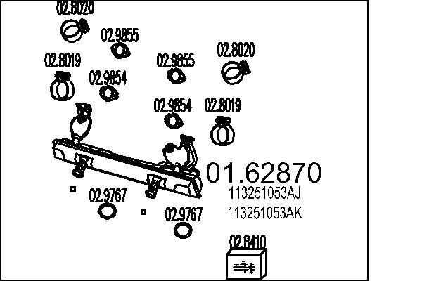 MTS Lõppsummuti Artikli number: 01.62870 soodsalt