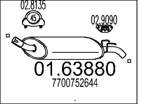 MTS Lõppsummuti Artikli number: 01.63880 soodsalt