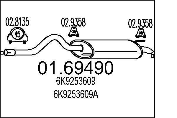 MTS Lõppsummuti Artikli number: 01.69490 soodsalt