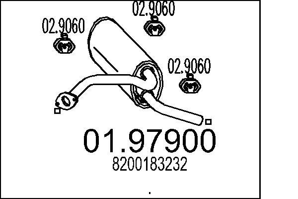 MTS Lõppsummuti Artikli number: 01.97900 soodsalt