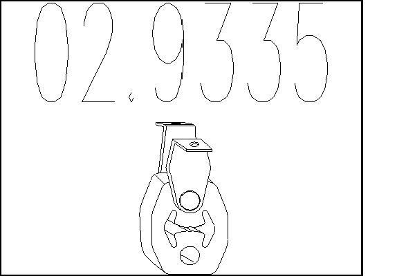 MTS Rubber Buffer, silencer Article number: 02.9335 cheaply
