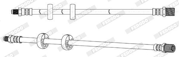 FERODO Bremseskive Varenummer: DDF1012C-1 billige