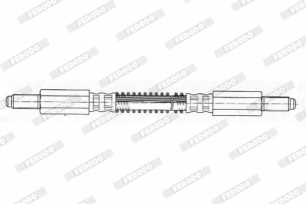 FERODO Stabdžių diskas prekės numeris: DDF1306C-1 nebrangu