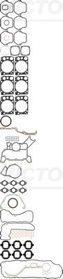 REINZ Full Gasket Set, engine Article number: 01-34190-05 cheaply
