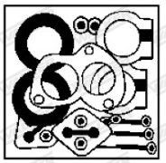WALKER Mounting Kit, silencer Article number: 85026 cheaply