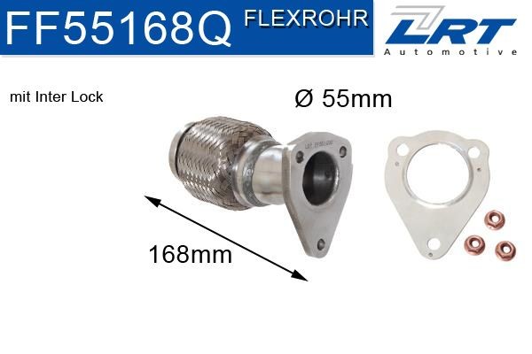 LRT Repair Pipe, catalytic converter Article number: FF55168Q cheaply