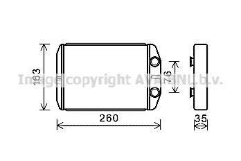 PRASCO Heater matrix Article number: FT6395 cheaply