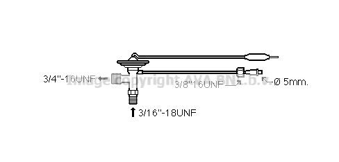 PRASCO AC expansion valve Article number: MT1241 cheaply