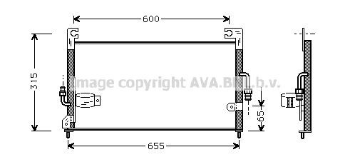 PRASCO Condensatore climatizzatore Numero articolo: MTA5115 poco costoso