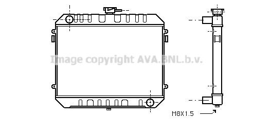 PRASCO Radiaator, mootorijahutus Artikli number: OL2232 soodsalt