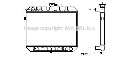 PRASCO Radiaator, mootorijahutus Artikli number: OL2233 soodsalt