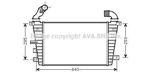 PRASCO Intercooler Article number: OL4416 cheaply