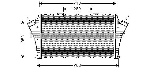 PRASCO Intercooler Article number: OL4439 cheaply