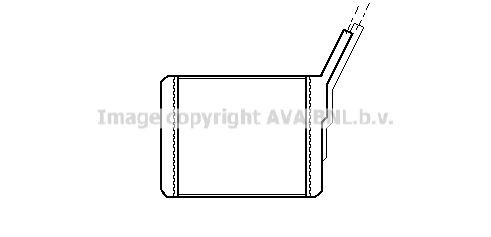 PRASCO Heater matrix Article number: OL6182 cheaply