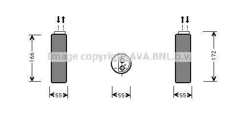 PRASCO Engine radiator Article number: OLA2441 cheaply