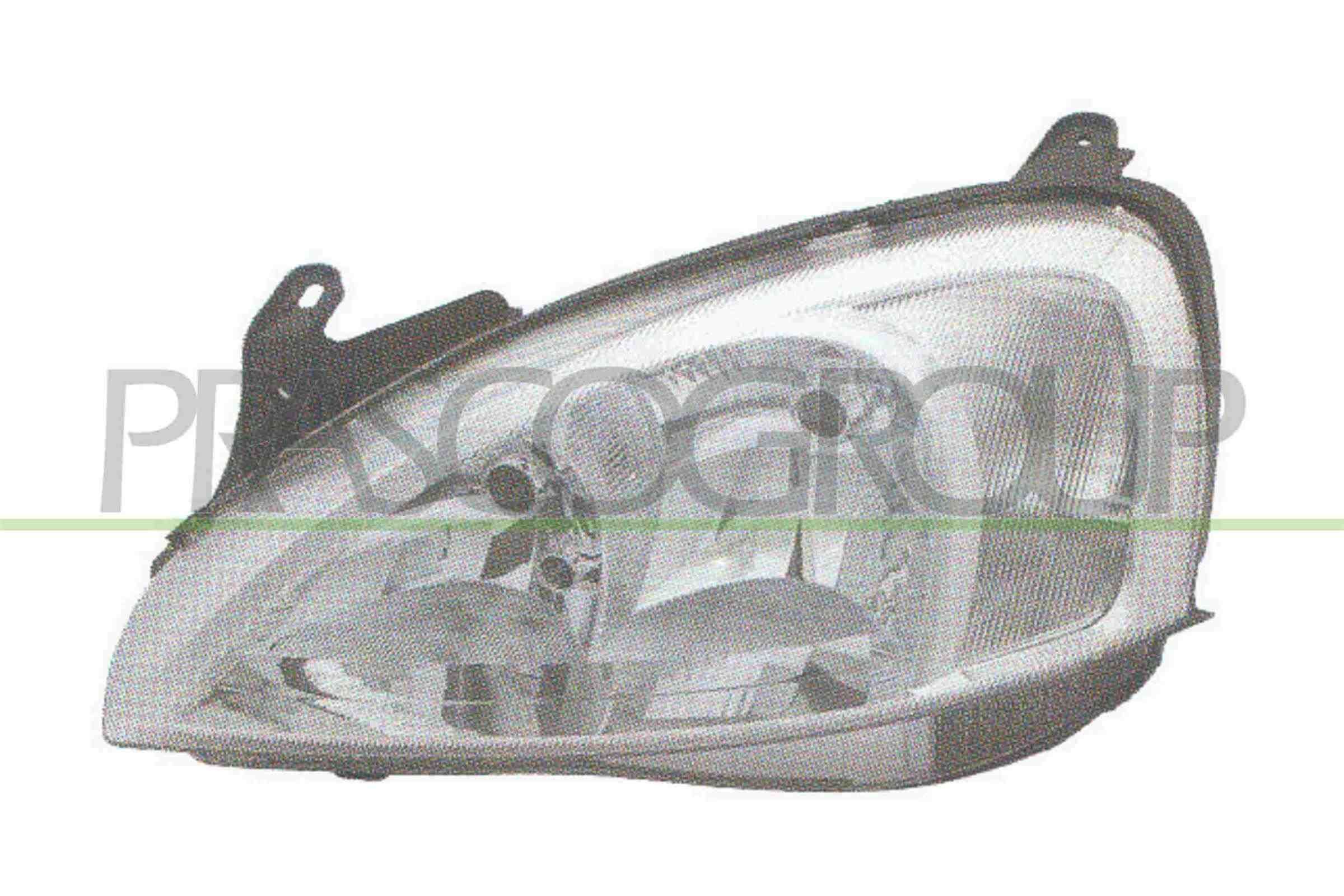 PRASCO Headlight Article number: OP0304923 cheaply