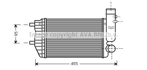 PRASCO Intercooler Article number: PE4183 cheaply