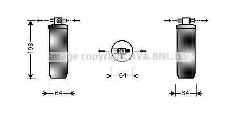 PRASCO Dryer, air conditioning Article number: PED270 cheaply