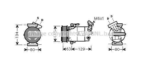 PRASCO Heater matrix Article number: RT6048 cheaply