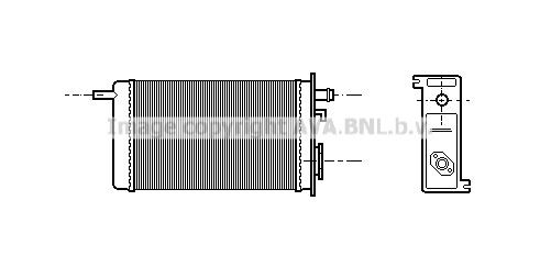 PRASCO Heater matrix Article number: RT6096 cheaply
