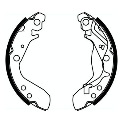 ABE Brake Shoe Set Article number: C04017ABE cheaply
