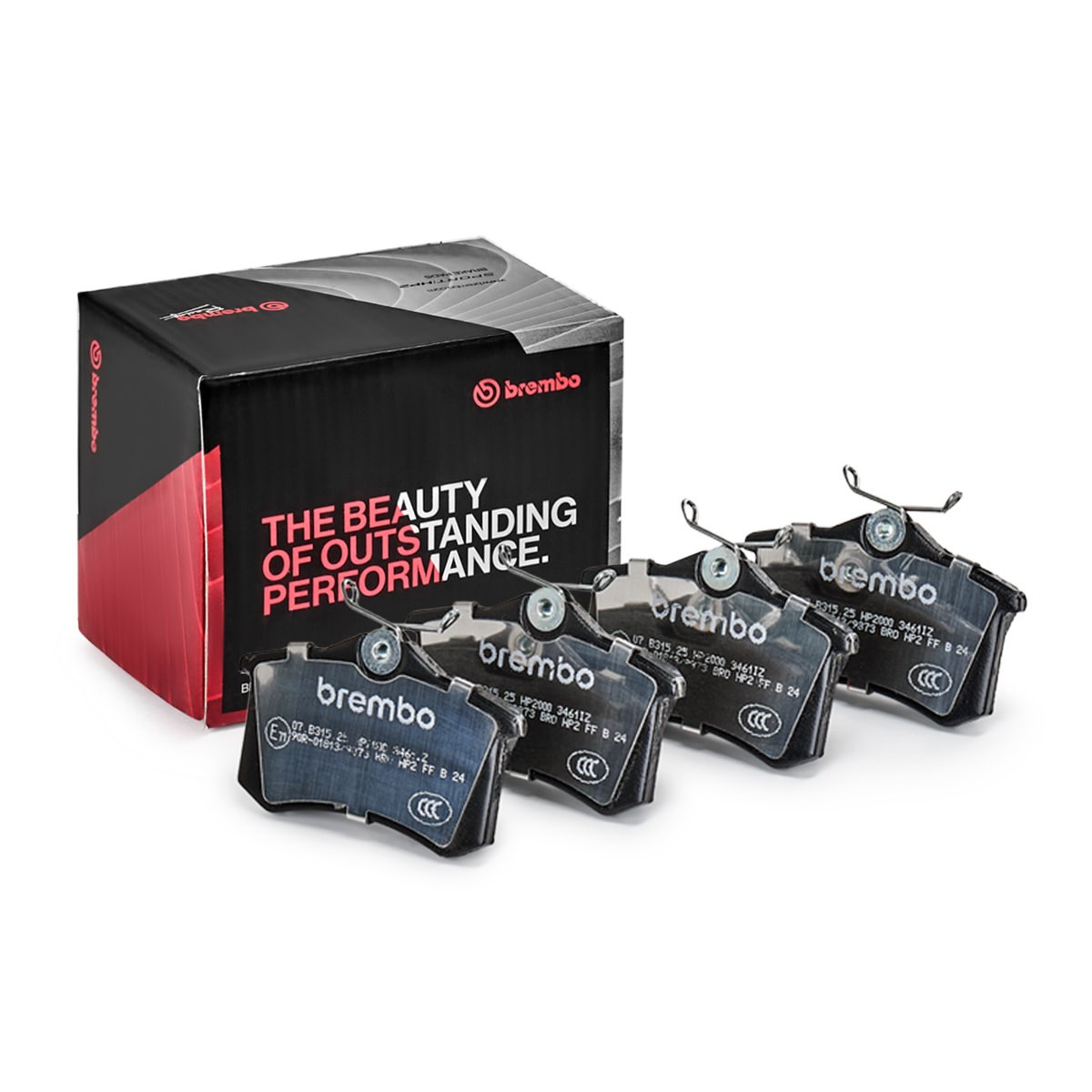 BREMBO Raceing-piduriklotsi komplekt SPORT PADS HP2000 Artikli number: 07.B315.25 soodsalt