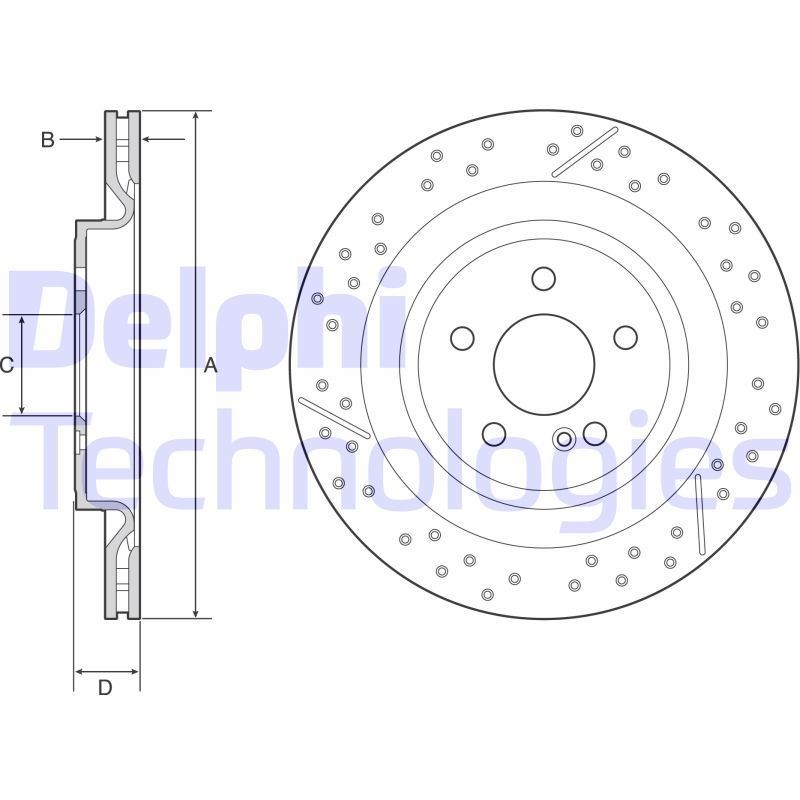 DELPHI Control Unit, ignition system Article number: CE20052-12B1 cheaply