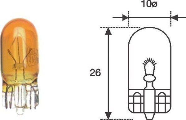 MAGNETI MARELLI Bulb, indicator Article number: 002051800000 cheaply