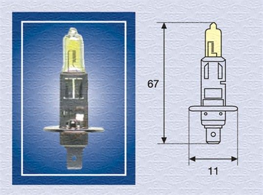 MAGNETI MARELLI Bulb, spotlight Article number: 002571100000 cheaply