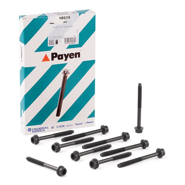 PAYEN Kit bulloni testata Numero articolo: HBS316 poco costoso