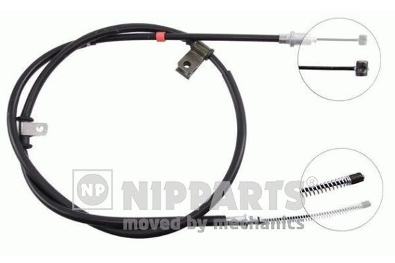 NIPPARTS Håndbremsekabel Varenummer: J14878 billige