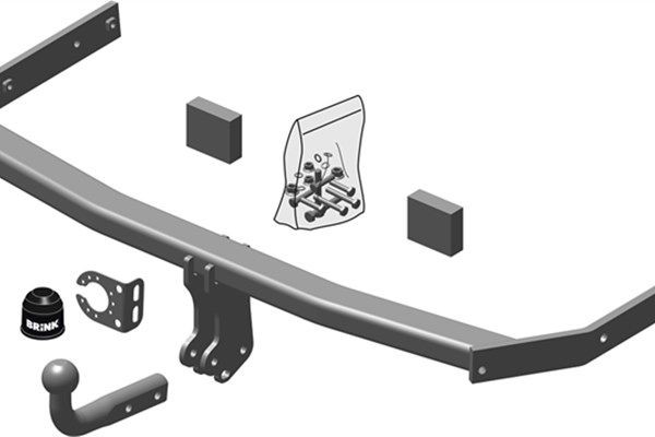 BRINK Trailer Hitch Article number: 524400 cheaply