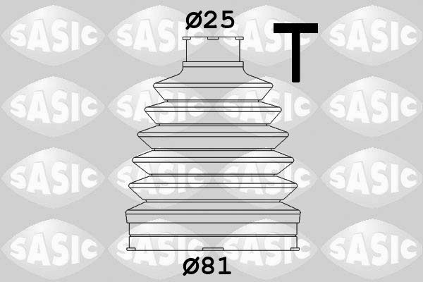 SASIC Bellow Set, drive shaft Article number: 1904012 cheaply