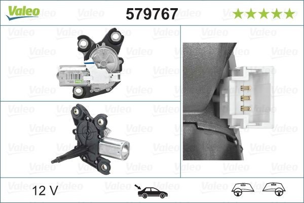 VALEO Wiper motor Article number: 579767 cheaply